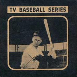 1950 Drake's TV Baseball Series (D358) #8 Carroll 