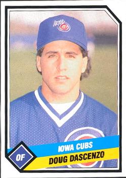 1989 CMC Iowa Cubs #20 Doug Dascenzo  Front