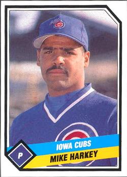 1989 CMC Iowa Cubs #5 Mike Harkey  Front