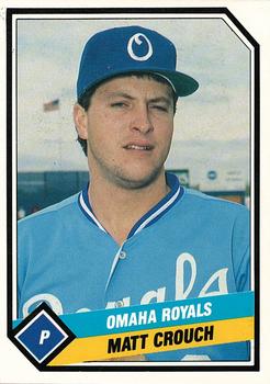 1989 CMC Omaha Royals #5 Matt Crouch  Front
