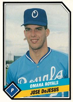 1989 CMC Omaha Royals #6 Jose DeJesus  Front