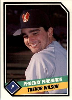 1989 CMC Phoenix Firebirds #10 Trevor Wilson  Front