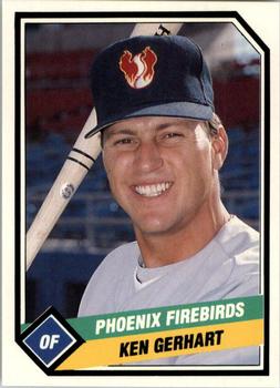 1989 CMC Phoenix Firebirds #20 Ken Gerhart  Front
