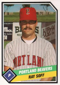 1989 CMC Portland Beavers #5 Ray Soff  Front