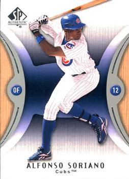 2007 SP Authentic #7 Alfonso Soriano Front