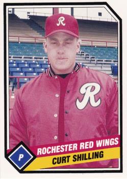 1989 CMC Rochester Red Wings #7 Curt Schilling  Front
