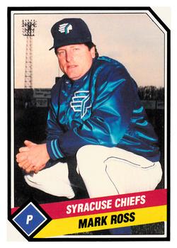1989 CMC Syracuse Chiefs #4 Mark Ross  Front