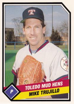 1989 CMC Toledo Mud Hens #3 Mike Trujillo  Front