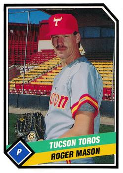1989 CMC Tucson Toros #4 Roger Mason  Front