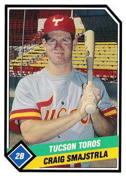 1989 CMC Tucson Toros #12 Craig Smajstrla  Front