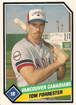 1989 CMC Vancouver Canadians #20 Tom Forrester  Front