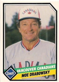 1989 CMC Vancouver Canadians #25 Moe Drabowsky Front