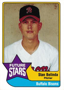 1989 CMC Triple A All-Stars #13 Stan Belinda Front