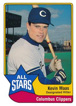 1989 CMC Triple A All-Stars #24 Kevin Maas Front