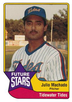 1989 CMC Triple A All-Stars #28 Julio Machado Front
