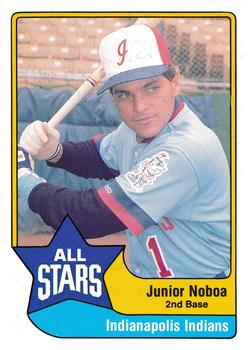 1989 CMC Triple A All-Stars #3 Junior Noboa Front
