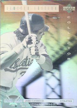 1992 Upper Deck Denny's Grand Slam Holograms #22 Jose Canseco Front