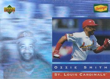 1995 Upper Deck Denny's Holograms #25 Ozzie Smith Front
