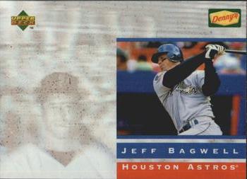 1995 Upper Deck Denny's Holograms #03 Jeff Bagwell Front