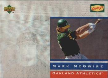 1995 Upper Deck Denny's Holograms #16 Mark McGwire Front