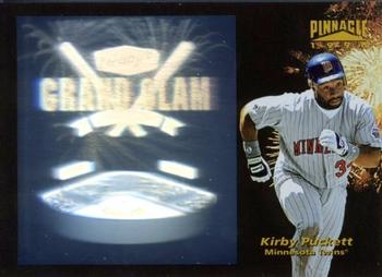 1996 Pinnacle Denny's Holograms - Grand Slam #10 Kirby Puckett Front