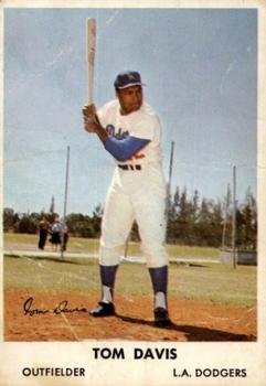 1961 Bell Brand Los Angeles Dodgers #NNO Tommy Davis Front
