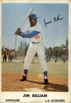 1961 Bell Brand Los Angeles Dodgers #NNO Jim Gilliam Front
