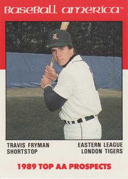 1989 Best Baseball America AA Prospects #AA2 Travis Fryman  Front