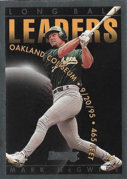 1996 Donruss - Long Ball Leaders #3 Mark McGwire Front