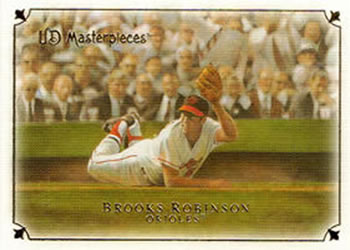 2007 Upper Deck Masterpieces #13 Brooks Robinson Front