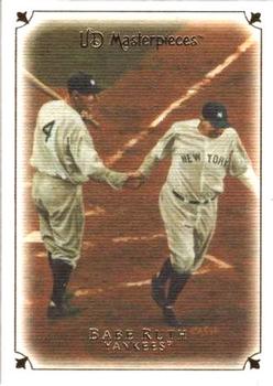 2007 Upper Deck Masterpieces #1 Babe Ruth Front