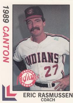 1989 Best Canton-Akron Indians #11 Eric Rasmussen Front
