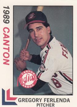 1989 Best Canton-Akron Indians #14 Gregory Ferlenda  Front