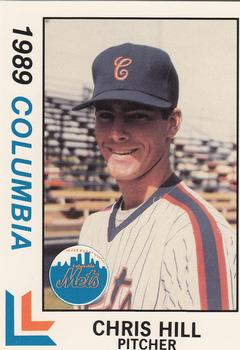 1989 Best Columbia Mets #13 Chris Hill  Front