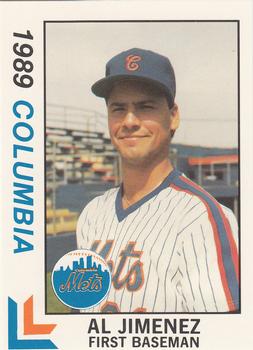 1989 Best Columbia Mets #29 Al Jimenez  Front