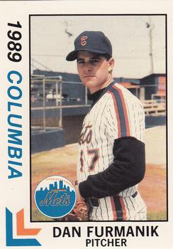 1989 Best Columbia Mets #6 Dan Furmanik  Front