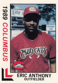 1989 Best Columbus Mudcats #1 Eric Anthony  Front