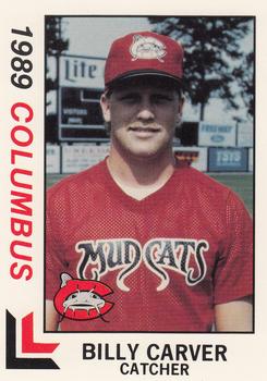 1989 Best Columbus Mudcats #23 Billy Carver  Front