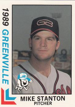 1989 Best Greenville Braves #14 Mike Stanton  Front