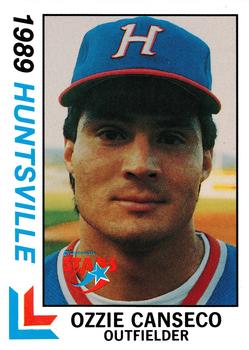 1989 Best Huntsville Stars #28 Ozzie Canseco  Front