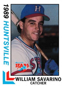 1989 Best Huntsville Stars #4 Bill Savarino  Front