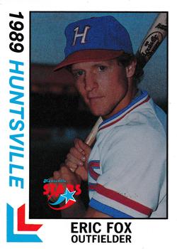 1989 Best Huntsville Stars #9 Eric Fox  Front