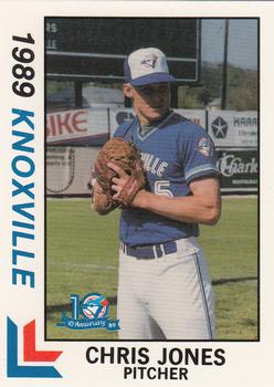 1989 Best Knoxville Blue Jays #11 Chris Jones  Front