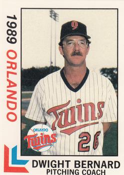 1989 Best Orlando Twins #4 Dwight Bernard Front