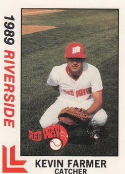 1989 Best Riverside Red Wave #5 Kevin Farmer  Front