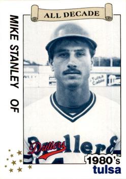 1990 Best Tulsa Drillers All Decade 1980's #6 Mike Stanley  Front