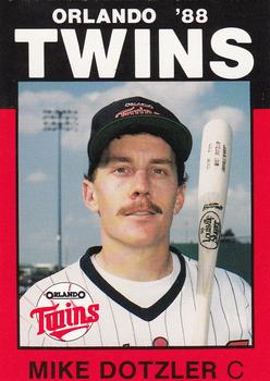 1988 Best Orlando Twins #21 Mike Dotzler Front