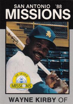 1988 Best San Antonio Missions - Platinum #8 Wayne Kirby Front