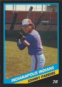 1988 CMC Indianapolis Indians #11 Johnny Paredes Front