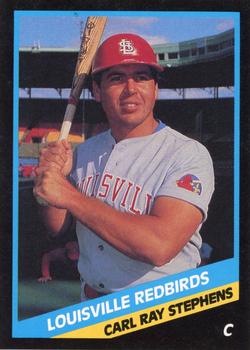 1988 CMC Louisville Redbirds #19 Carl Ray Stephens Front